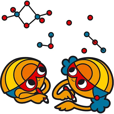 Henkel Researchers’ World cartoon character