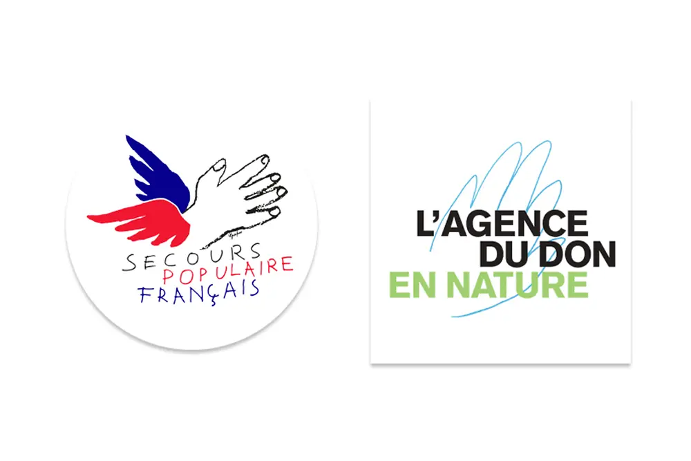 Dons de produits pour l’Agence du Don en Nature et le Secours Populaire Français
