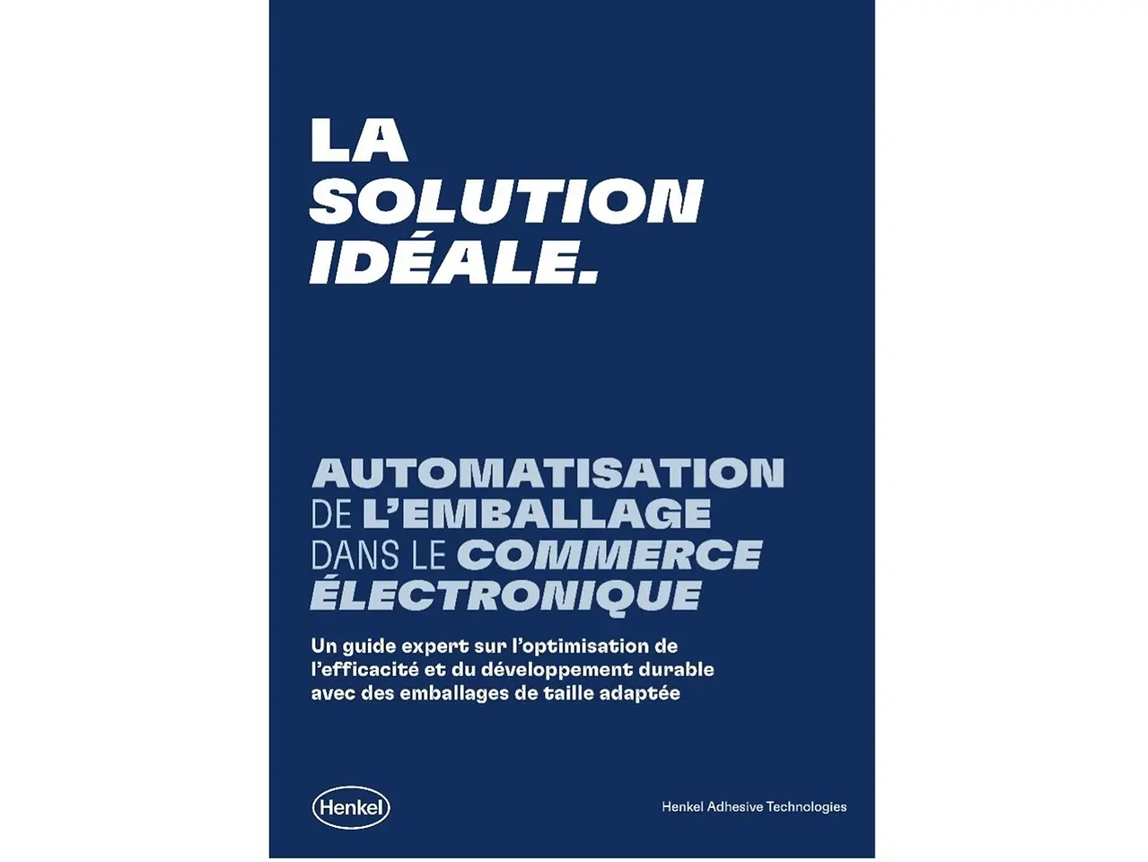 Un grand impact sans grands cartons : Henkel publie un livre blanc sur les emballages adaptés