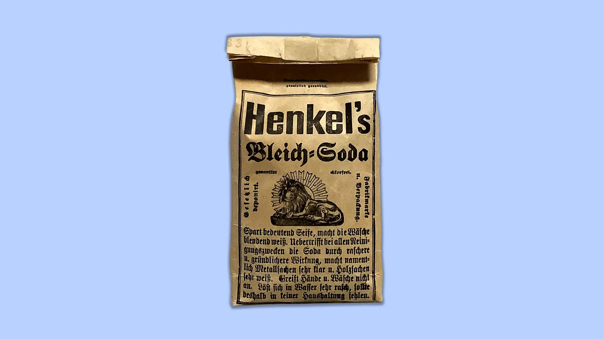 Le packaging du Bleich-Soda Henkel