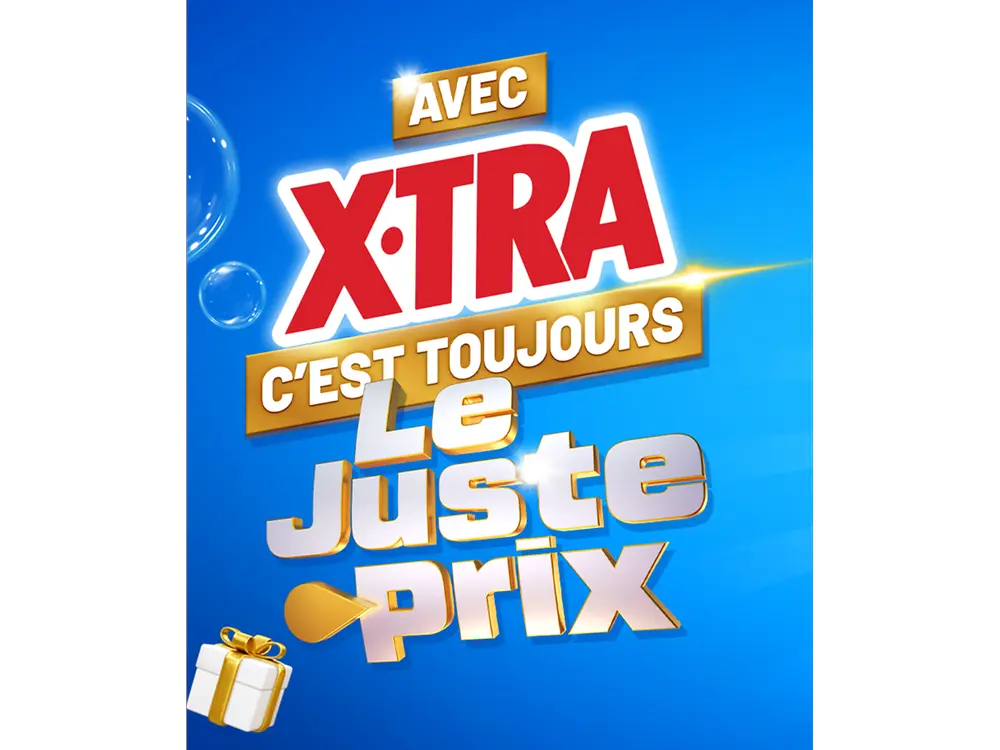 X•TRA dévoile un nouveau partenariat inédit avec Le Juste Prix » en 2026