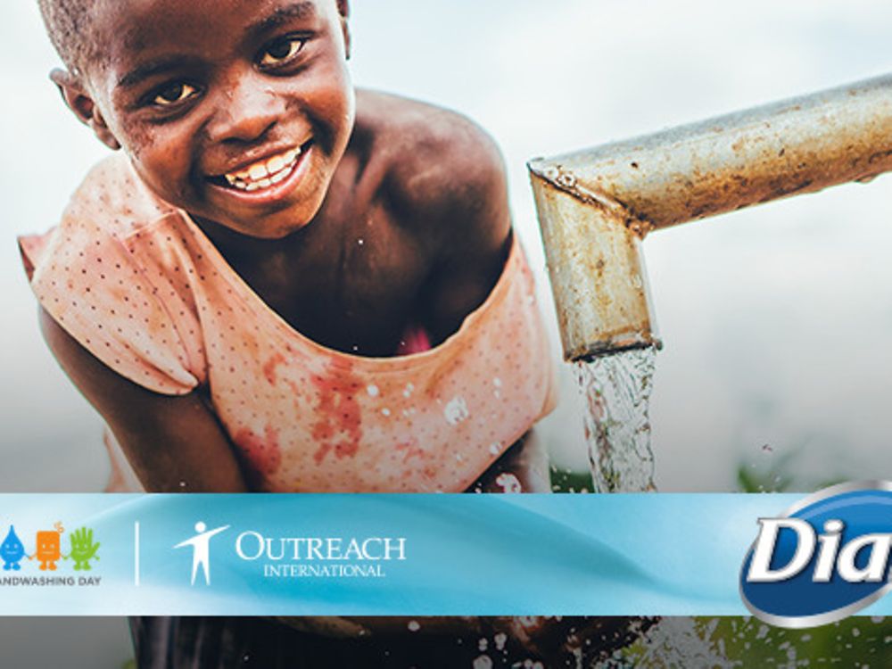 
Dial has partnered with Outreach International to support Global Handwashing Day.