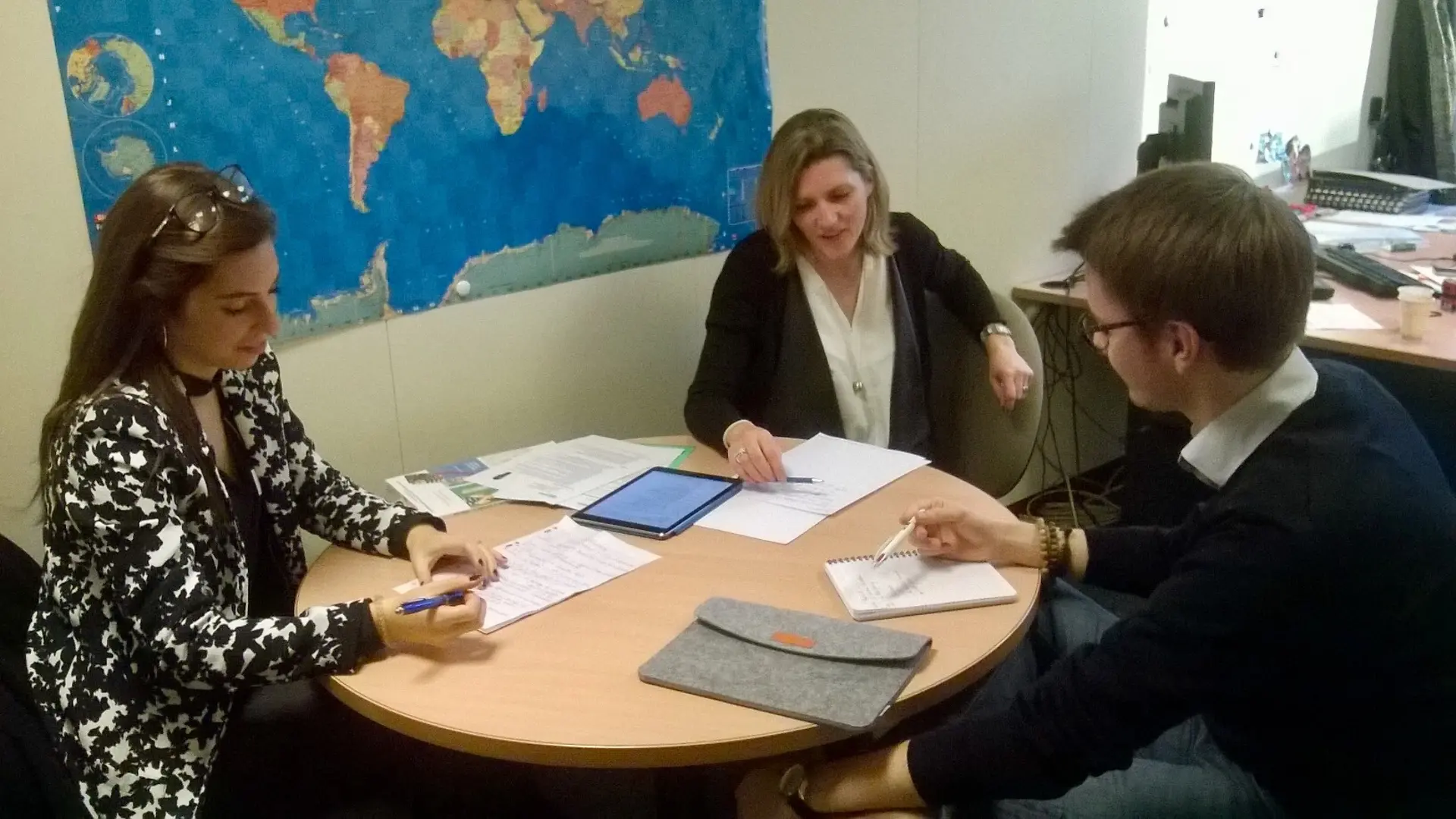 Les managers coachent les étudiants