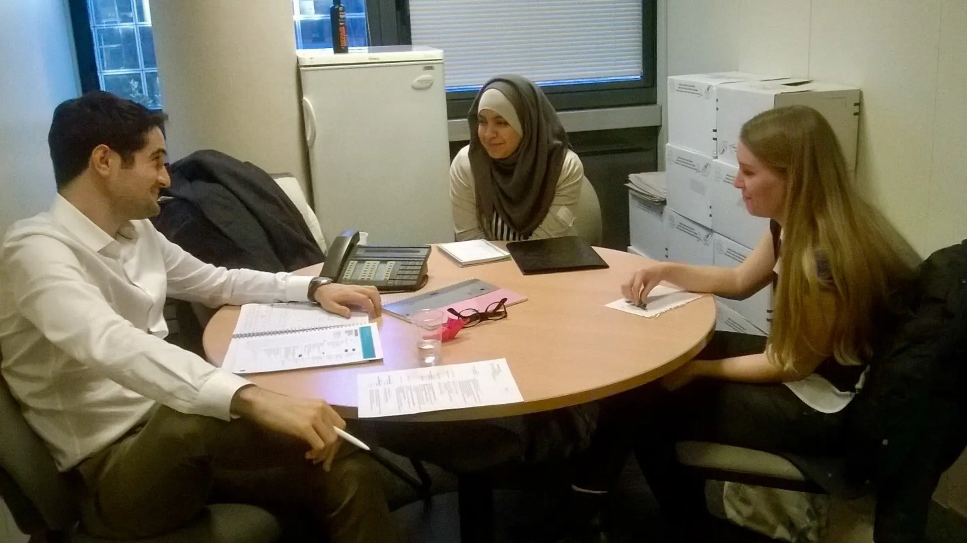 Les managers coachent les étudiants