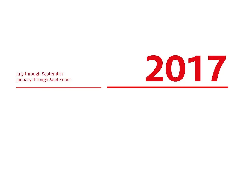 Résultats financiers Q3/2017 (Cover)