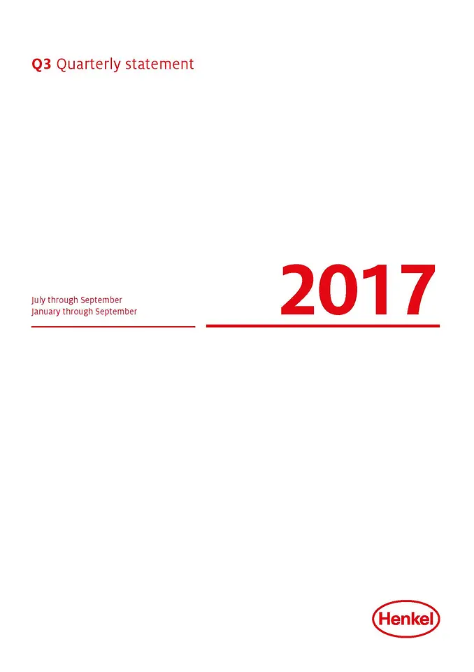 Résultats financiers Q3/2017 (Cover)